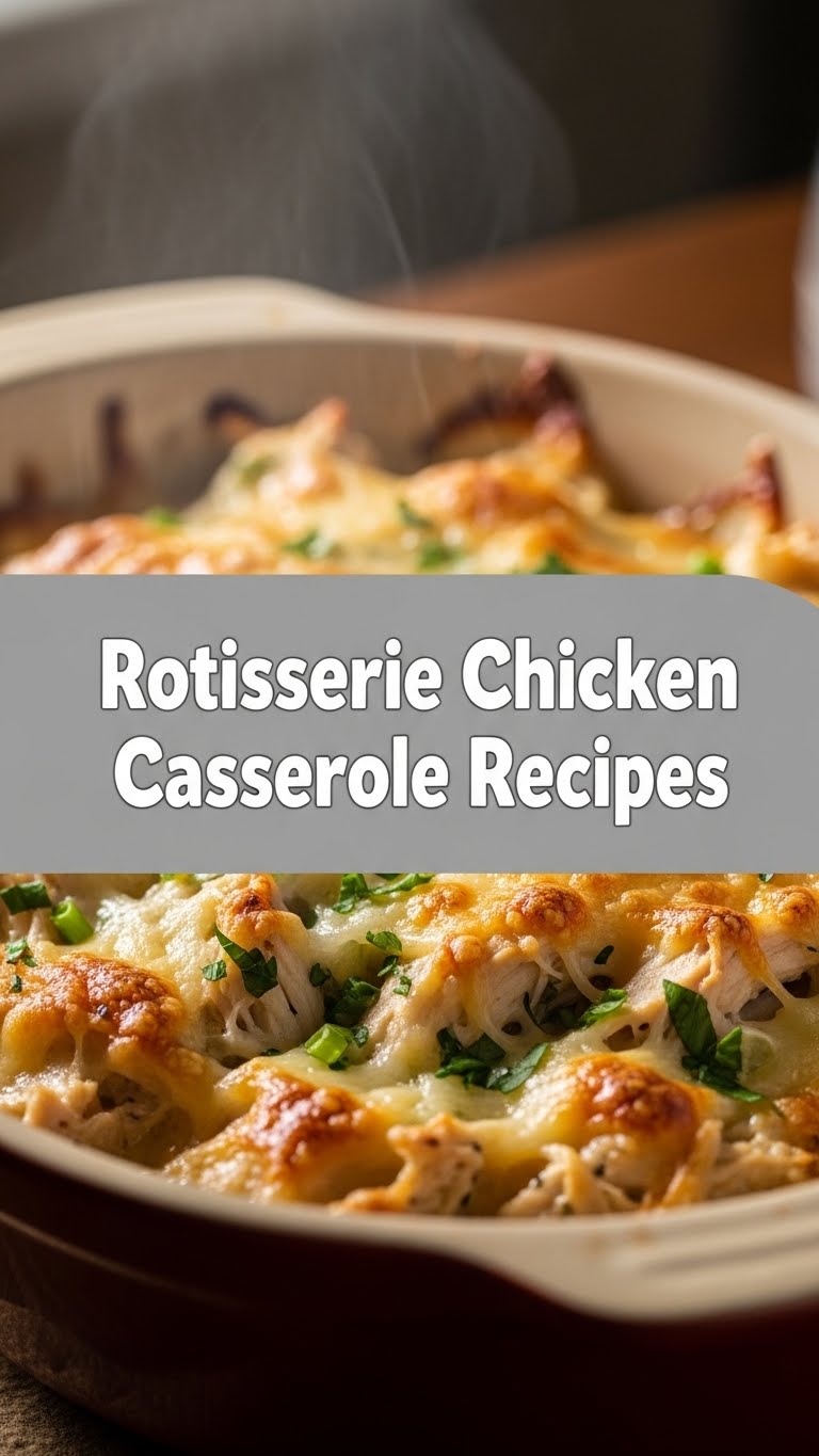 Rotisserie Chicken Casserole Recipes