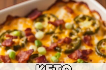 Keto Jalapeã±O Popper Casserole