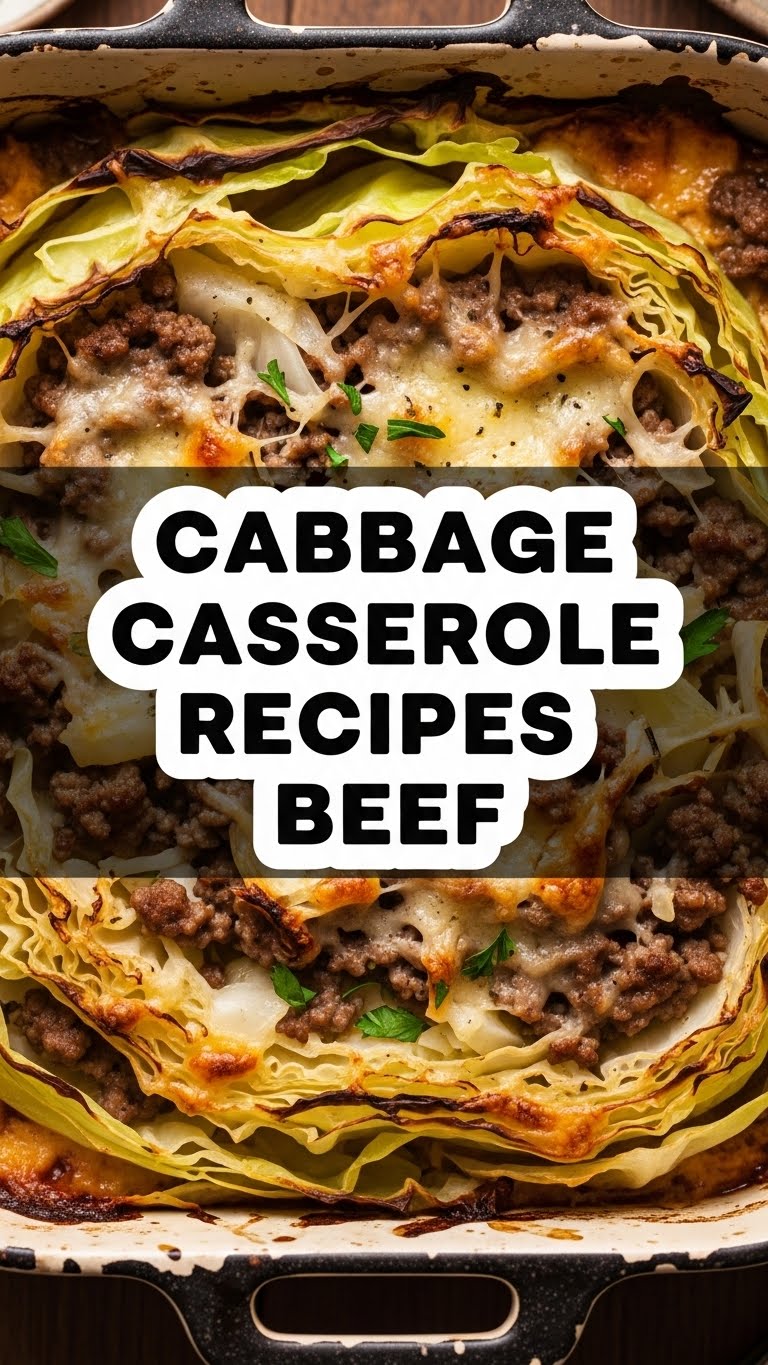 Cabbage Casserole Recipes Beef
