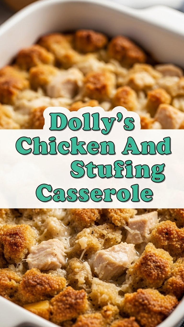 Dolly's Chicken And Stuffing Casserole