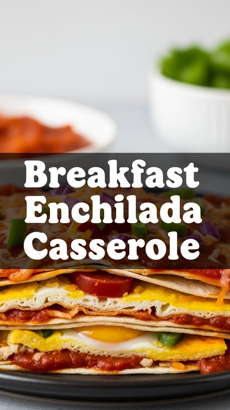 Breakfast Enchilada Casserole