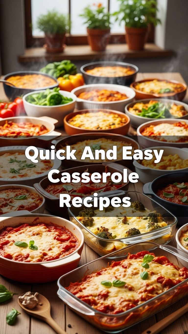 Quick And Easy Casserole Recipes