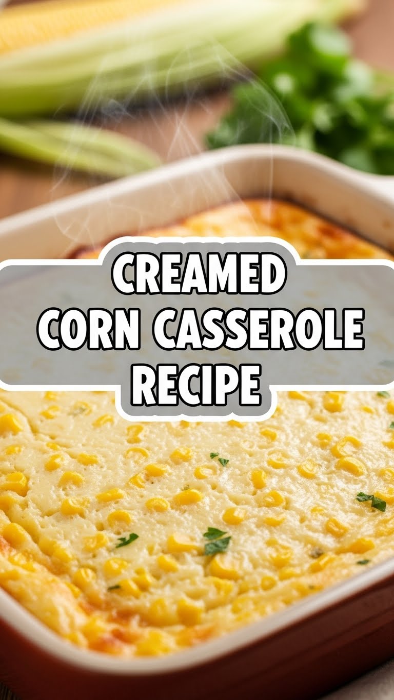 Creamed Corn Casserole Recipe