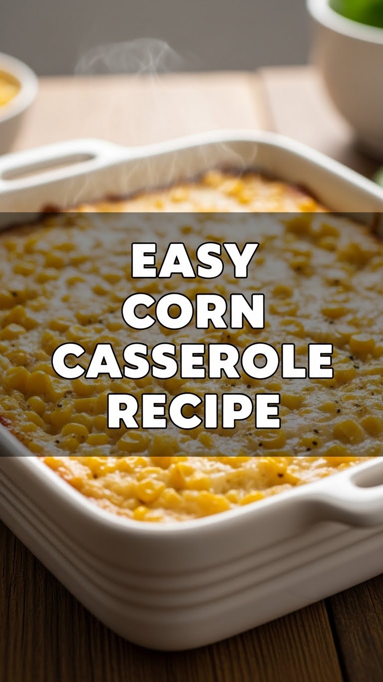 Easy Corn Casserole Recipe
