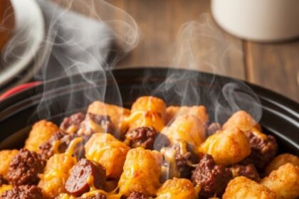 Crock Pot Tater Tot Casserole