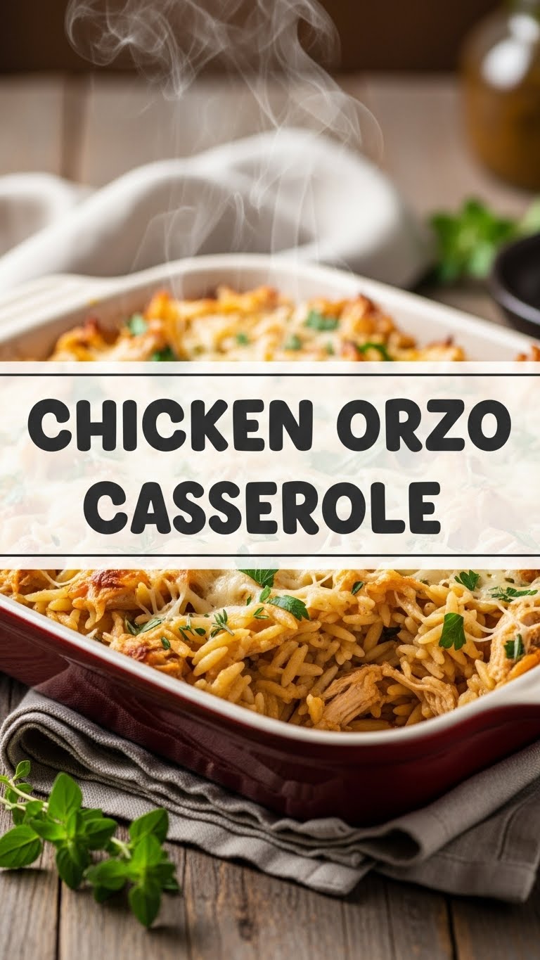 Chicken Orzo Casserole