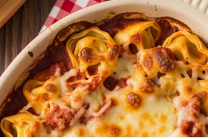 Baked Tortellini Casserole