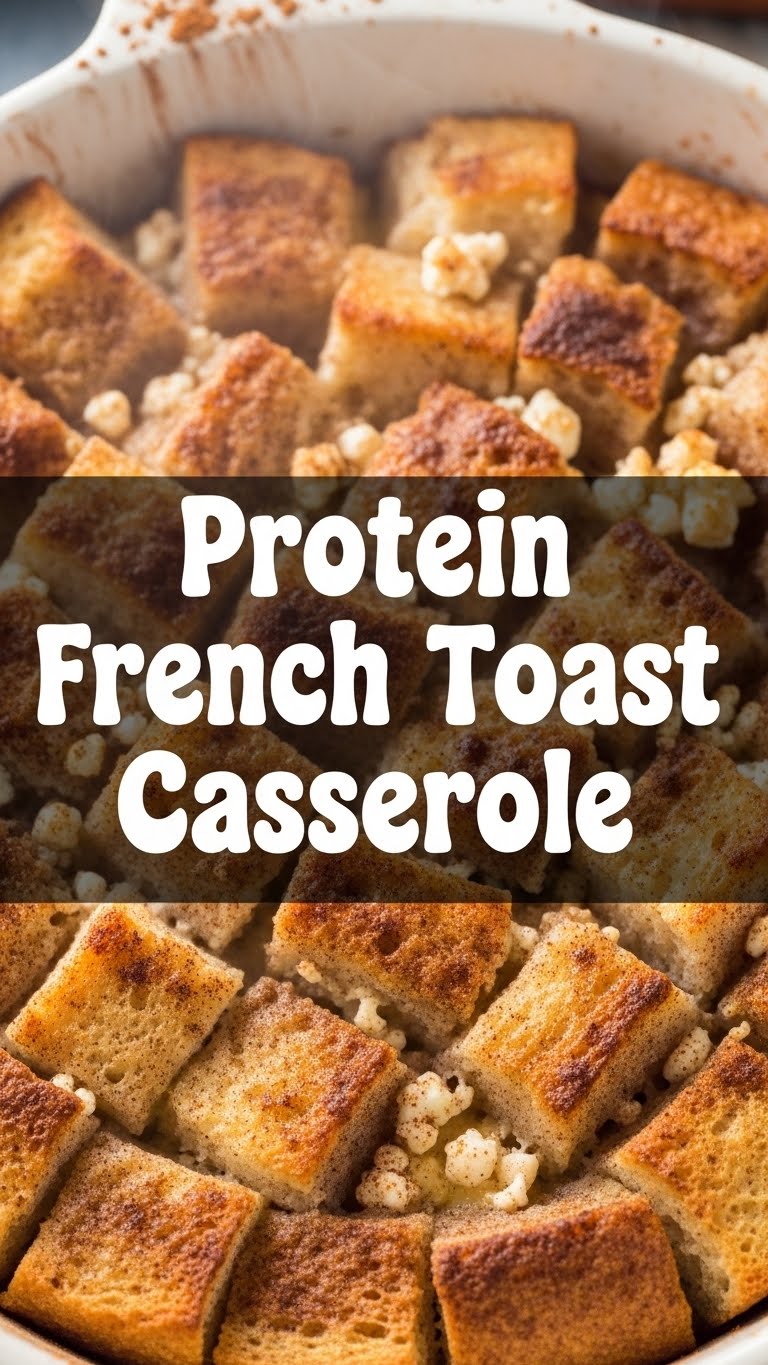 Protein French Toast Casserole