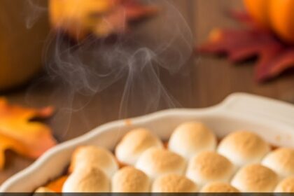 Sweet Potato Casserole With Marshmallows Canned Yams Recipes