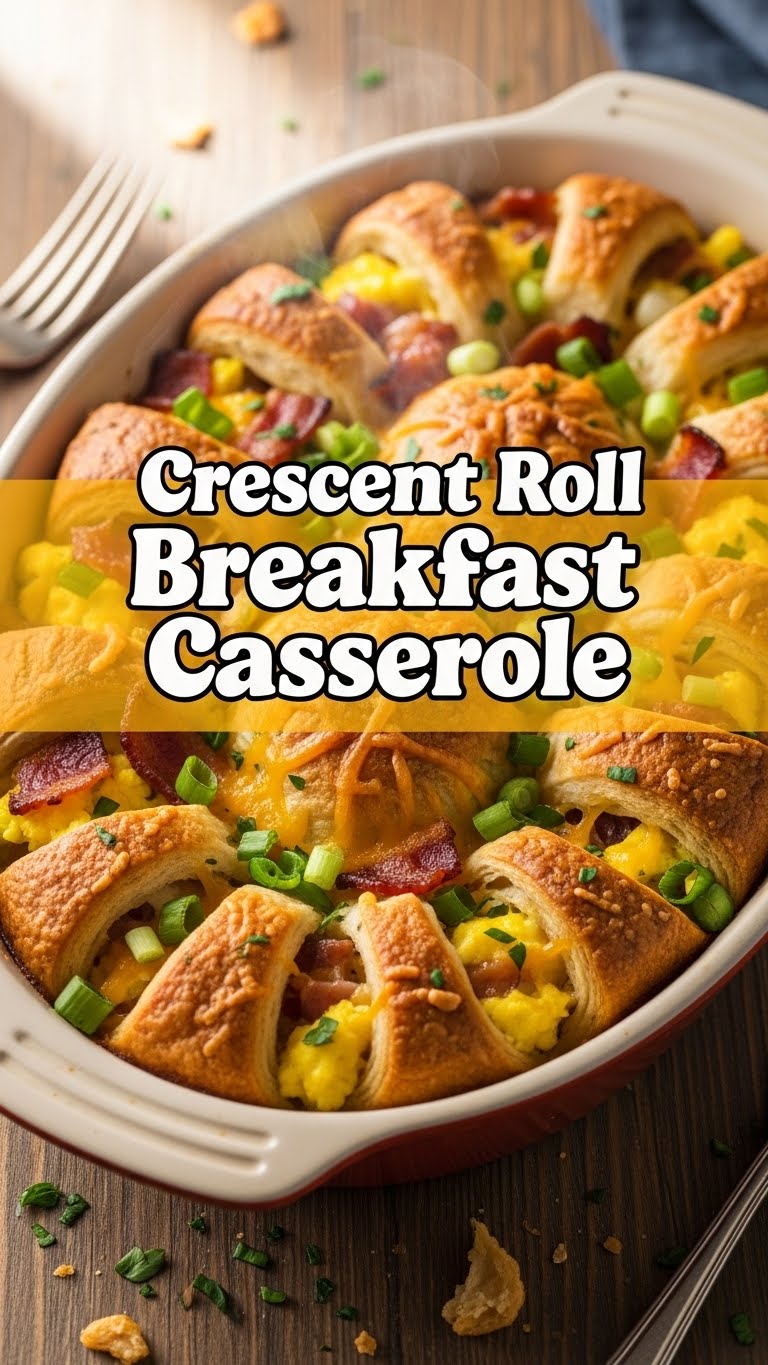 Crescent Roll Breakfast Casserole