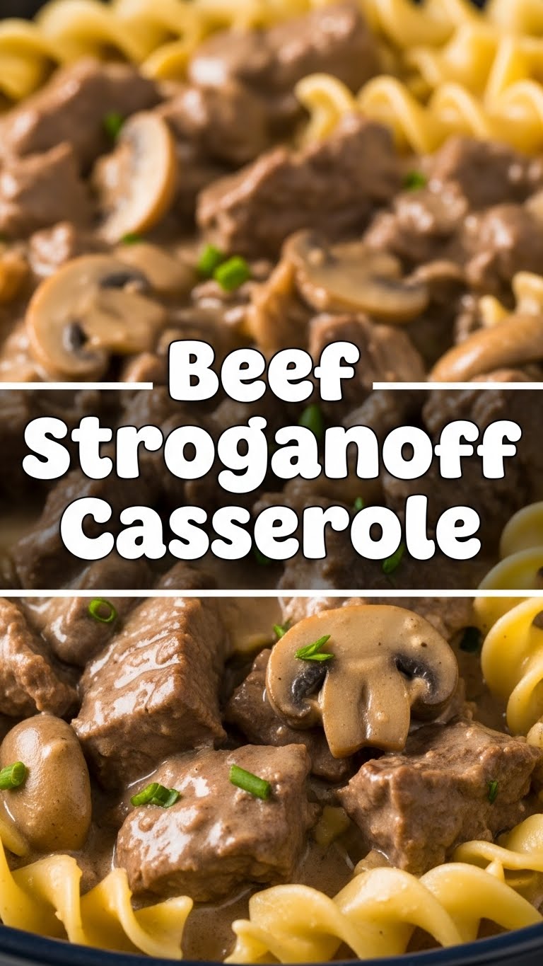 Beef Stroganoff Casserole
