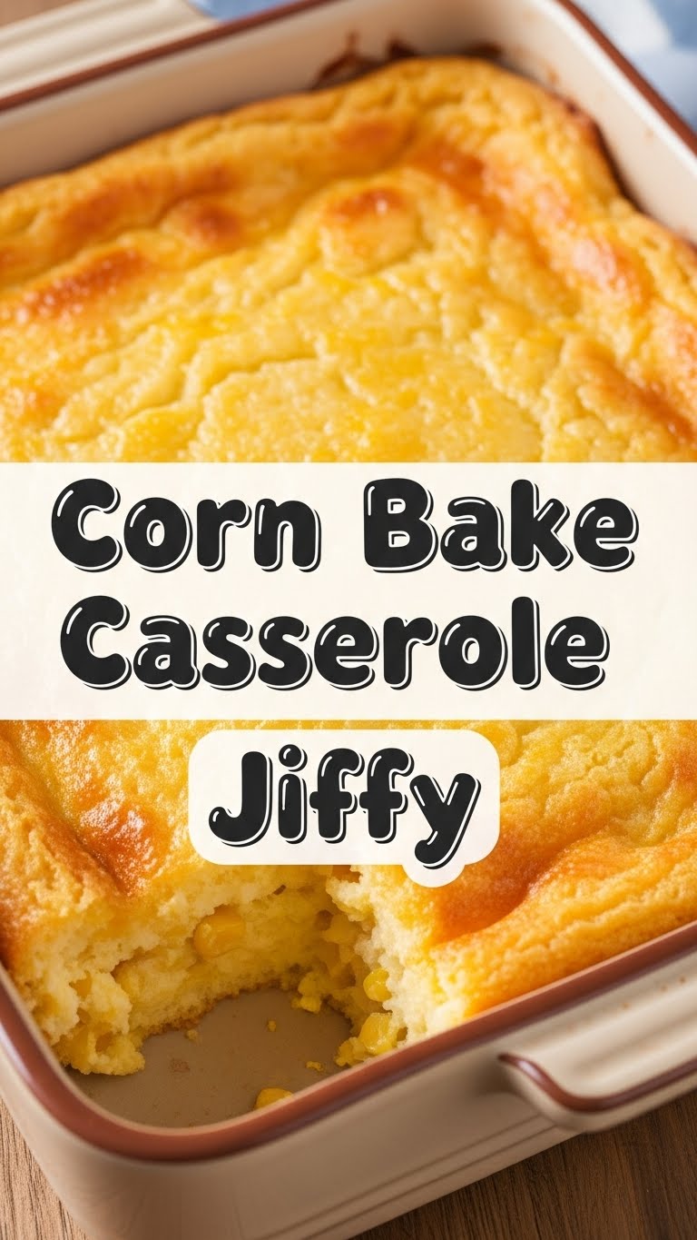 Corn Bake Casserole Jiffy