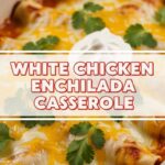 White Chicken Enchilada Casserole