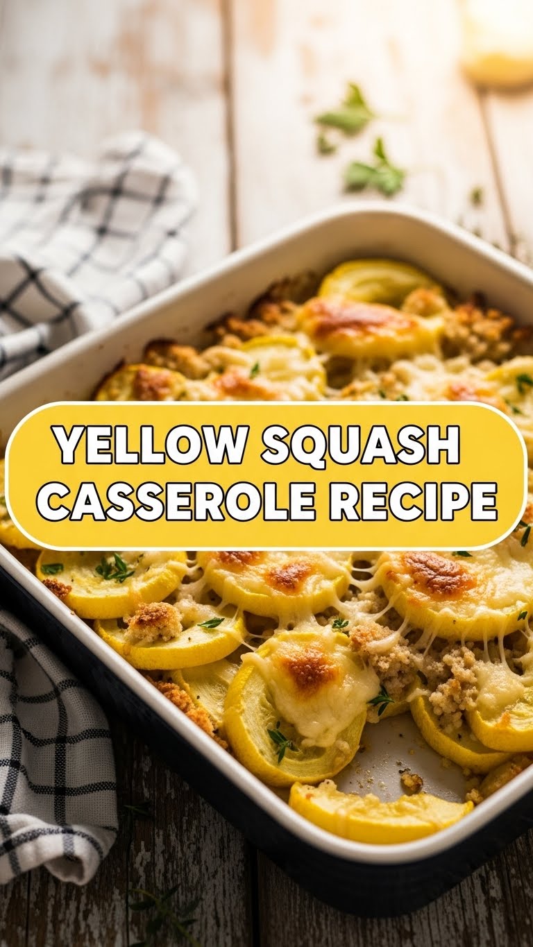 Yellow Squash Casserole Recipe