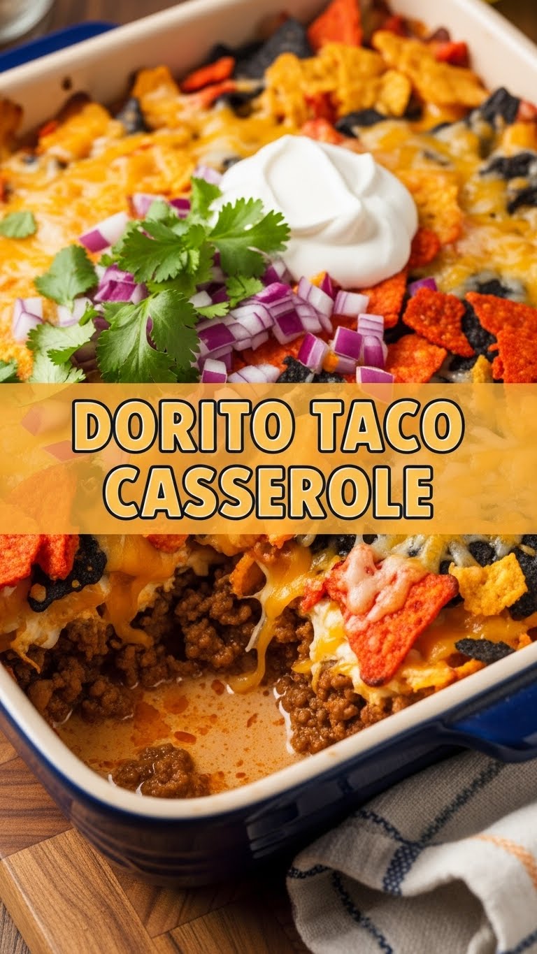 Dorito Taco Casserole