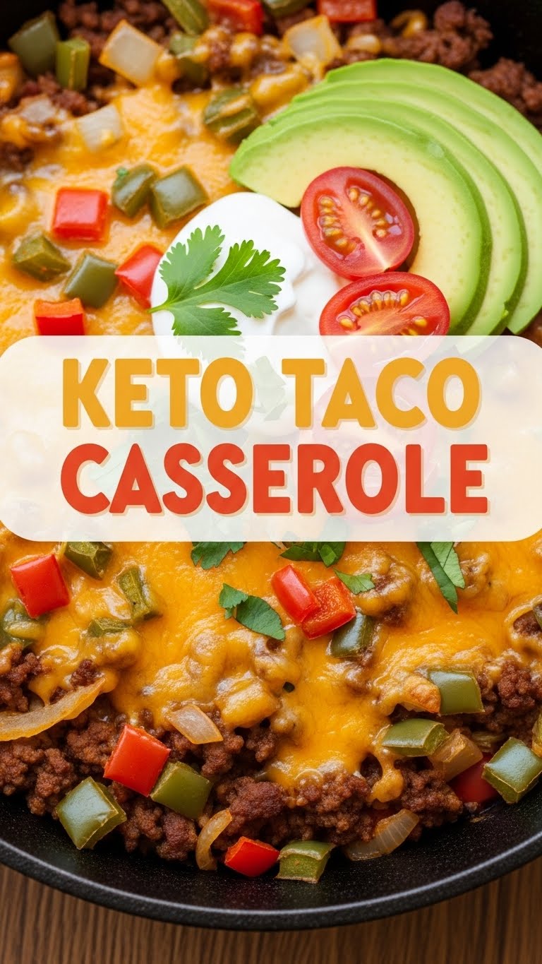 Keto Taco Casserole