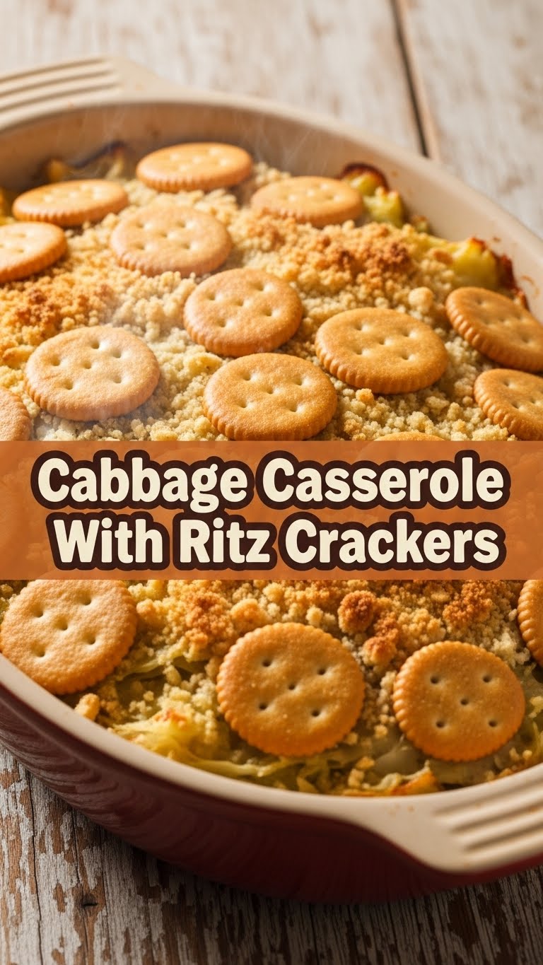 Cabbage Casserole With Ritz Crackers