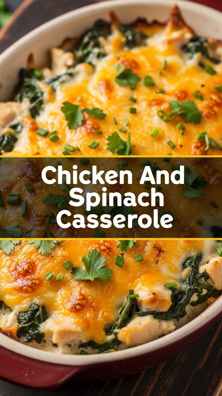 Chicken And Spinach Casserole