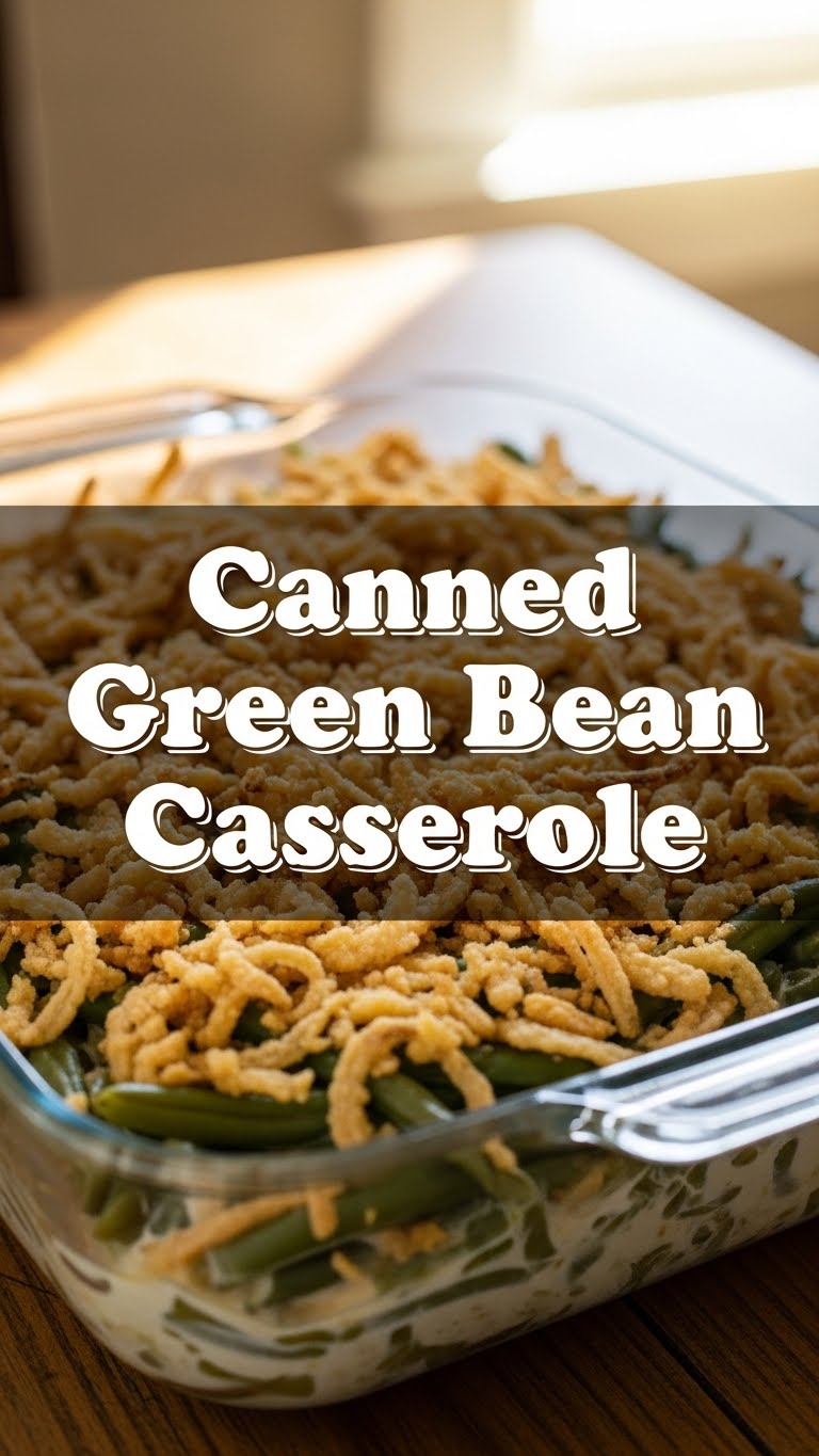 Canned Green Bean Casserole