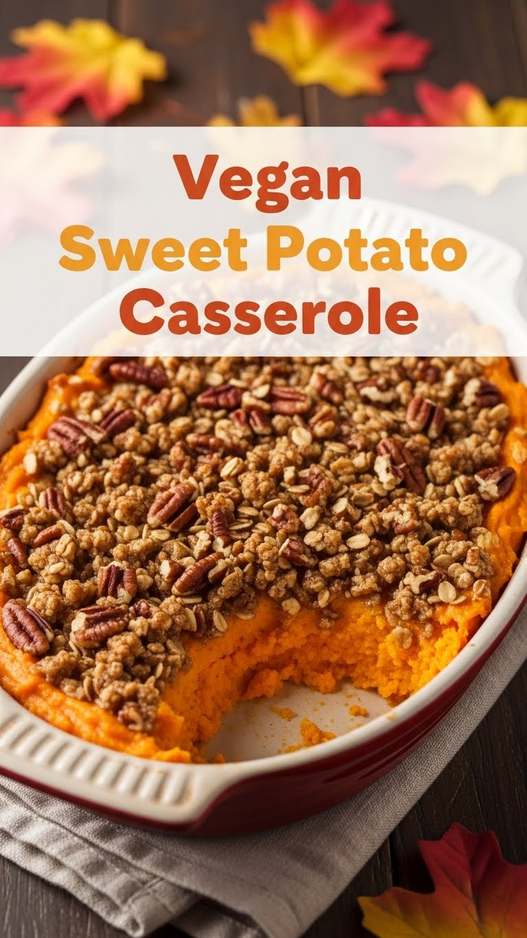 Vegan Sweet Potato Casserole