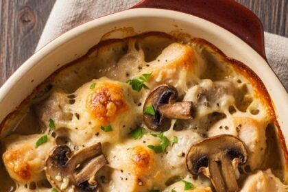 Chicken Mushroom Casserole