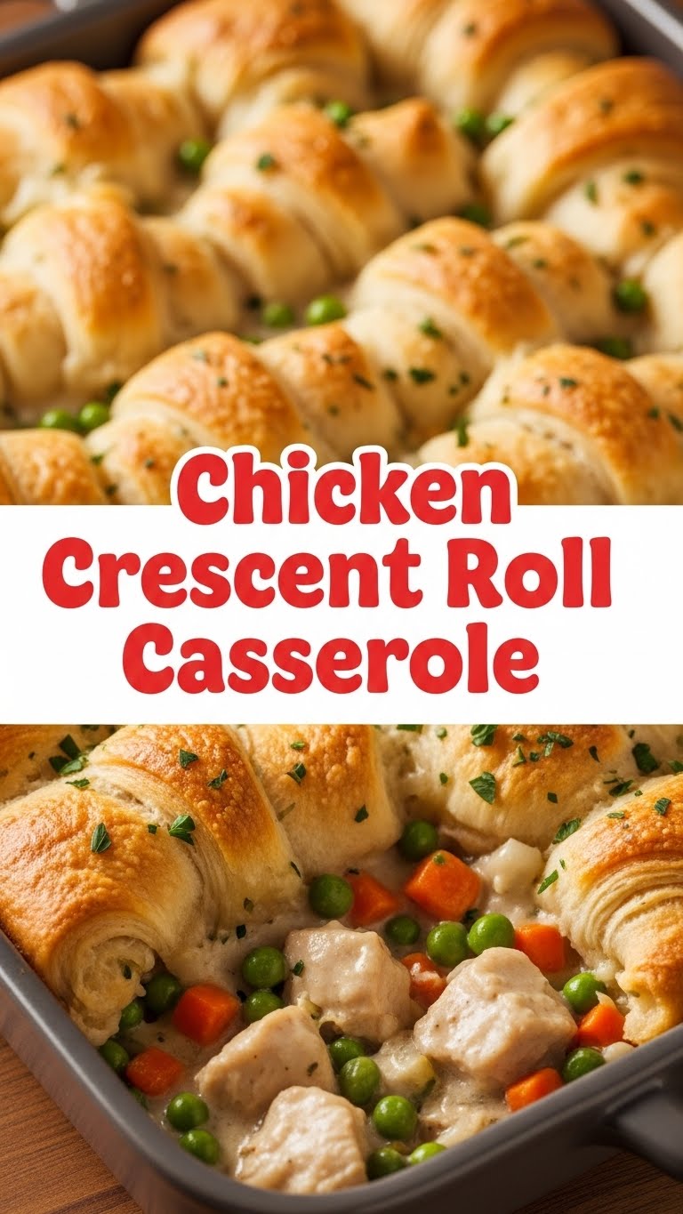 Chicken Crescent Roll Casserole