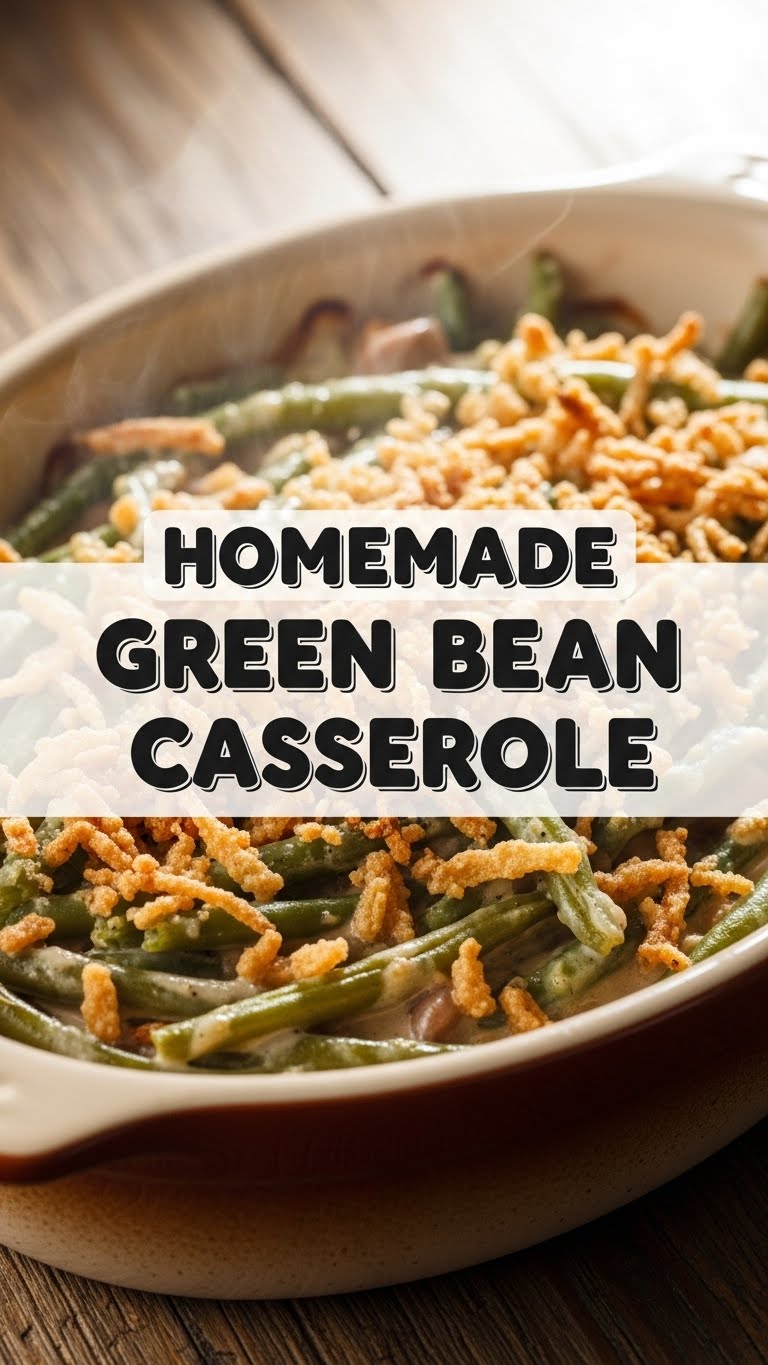 Homemade Green Bean Casserole