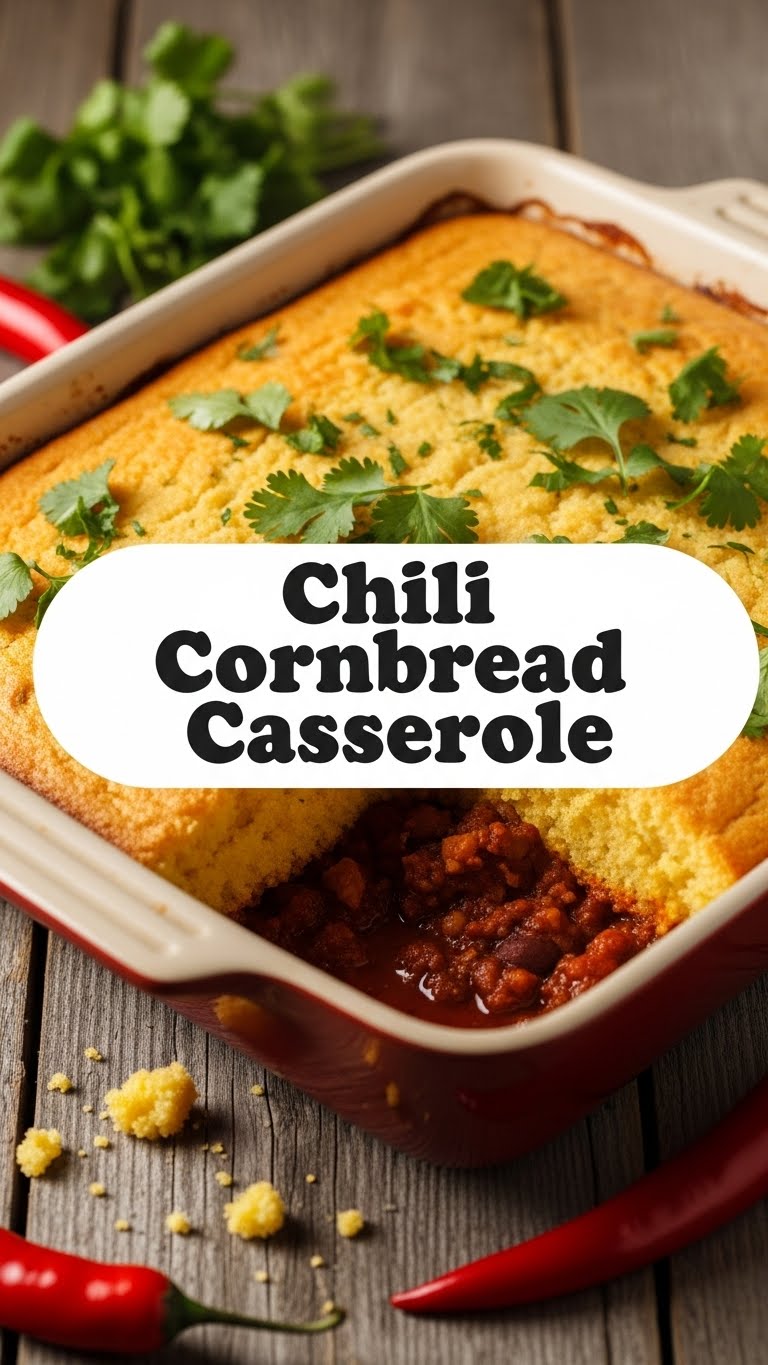 Chili Cornbread Casserole