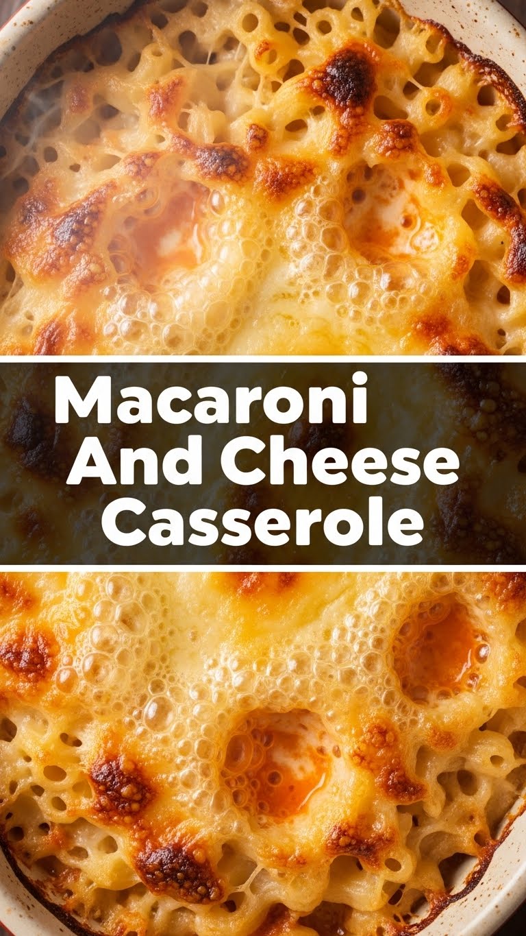 Macaroni And Cheese Casserole