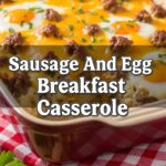 Sausage And Egg Breakfast Casserole