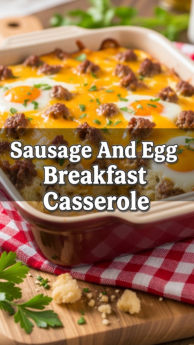 Sausage And Egg Breakfast Casserole