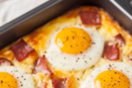 Egg And Ham Breakfast Casserole