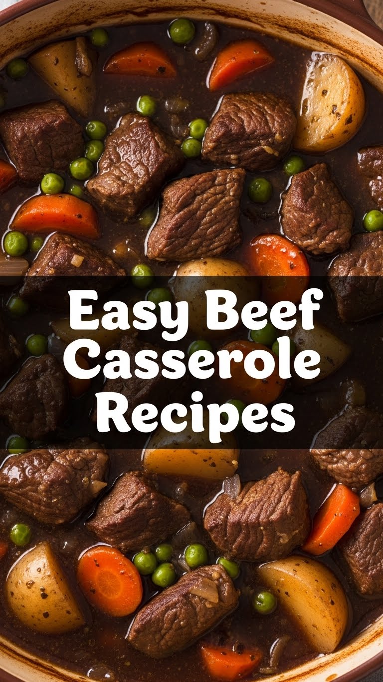Easy Beef Casserole Recipes