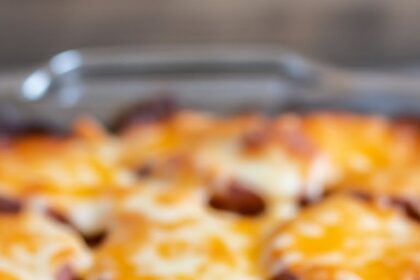Buffalo Chicken Sweet Potato Casserole