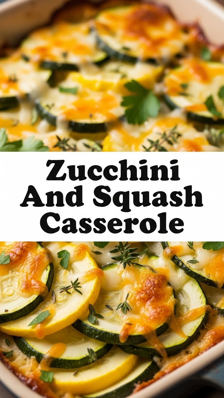 Zucchini And Squash Casserole