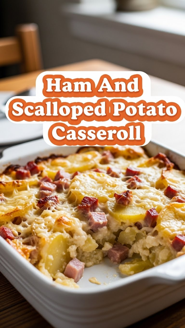 Ham And Scalloped Potato Casserole