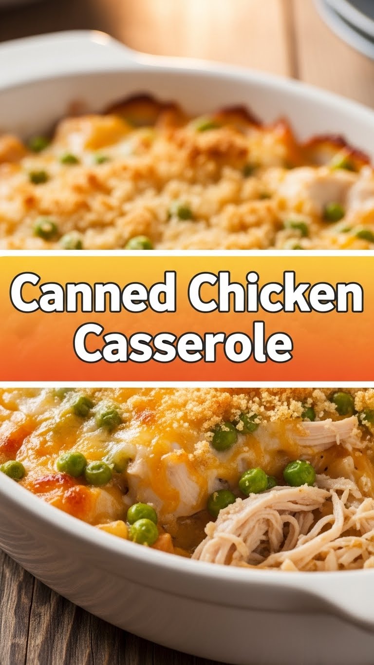 Canned Chicken Casserole