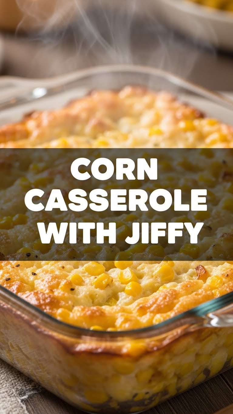 Corn Casserole With Jiffy