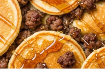 Sausage Pancake Breakfast Casserole