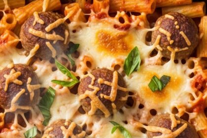 Meatball Pasta Casserole