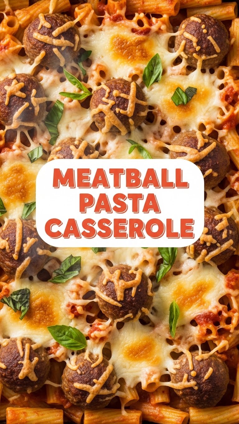Meatball Pasta Casserole