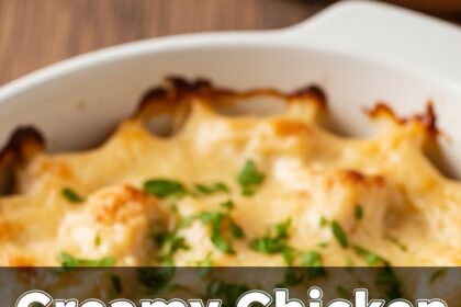 Creamy Chicken And Rice Casserole