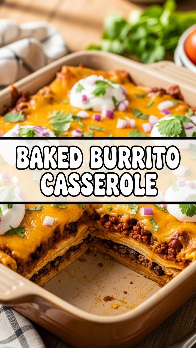 Baked Burrito Casserole