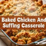Baked Chicken And Stuffing Casserole