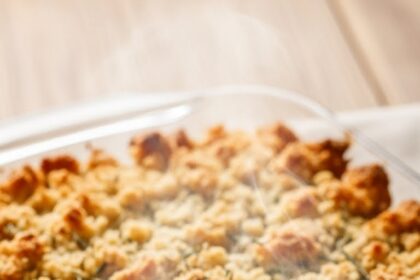 Baked Chicken And Stuffing Casserole