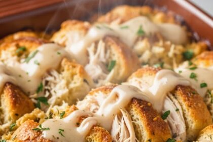 Chicken And Dressing Casserole Easy