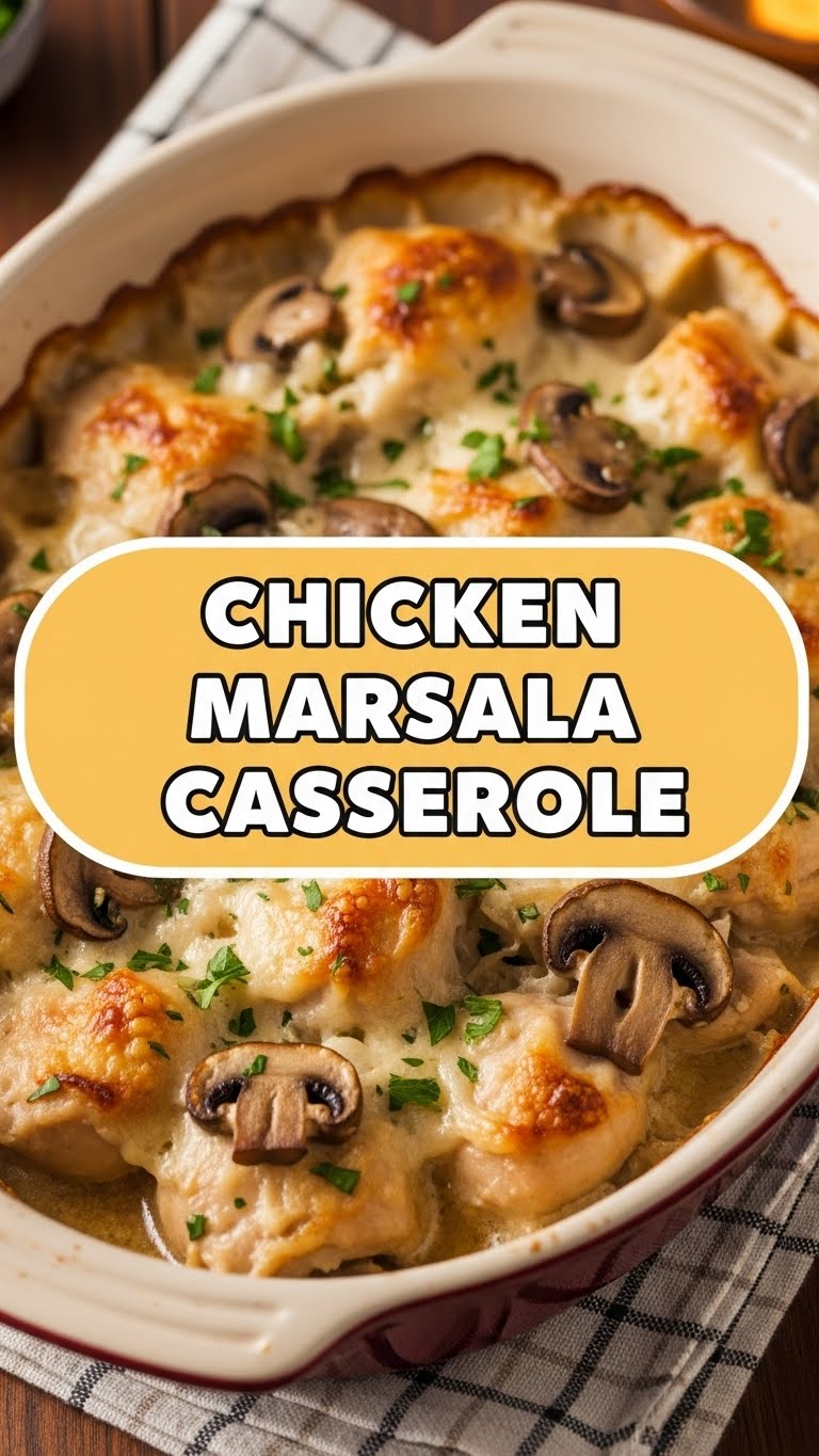 Chicken Marsala Casserole