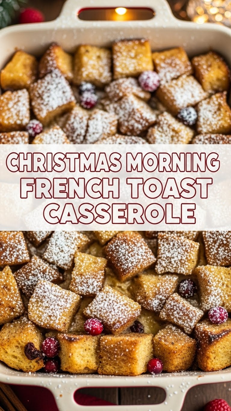 Christmas Morning French Toast Casserole