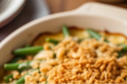 Vegan Green Bean Casserole