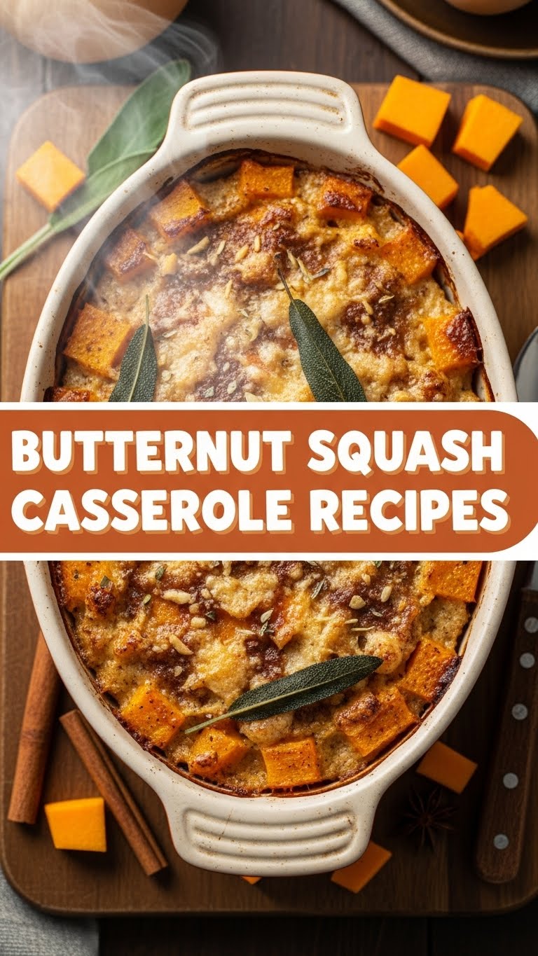 Butternut Squash Casserole Recipes